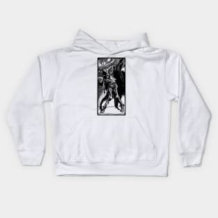 Death as a Jester Kids Hoodie